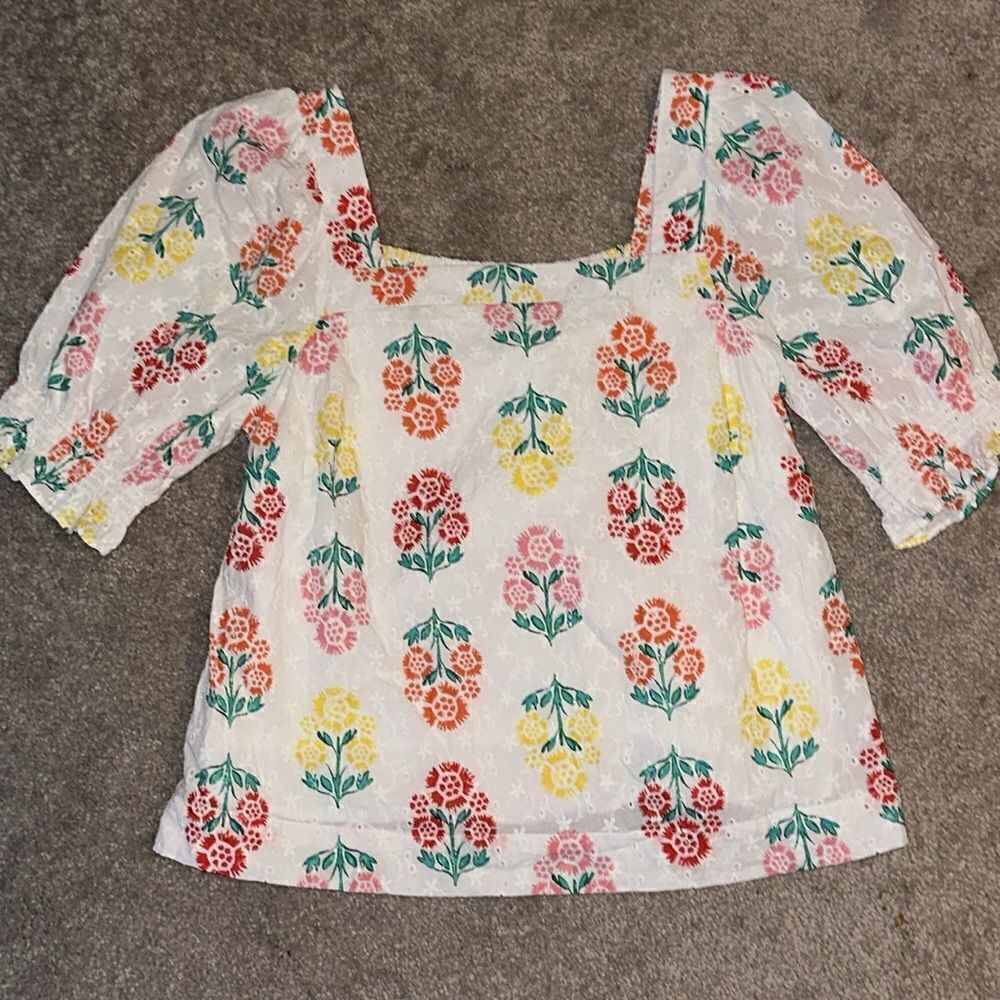 Draper James Maren Floral Top! - Picture 9 of 12